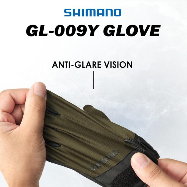 SHIMANO GLOVE GL-009Y BASIC FISHING 5 FINGERS - Image 3
