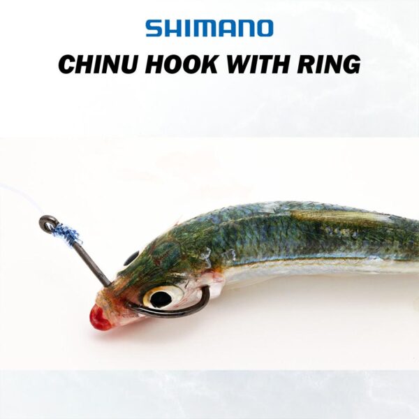 SHIMANO CHINU HOOK WITH RING (🇯🇵 Made In Japan) FISHING HOOK MATA KAIM PANCING IKAN BOTTOM - Image 2