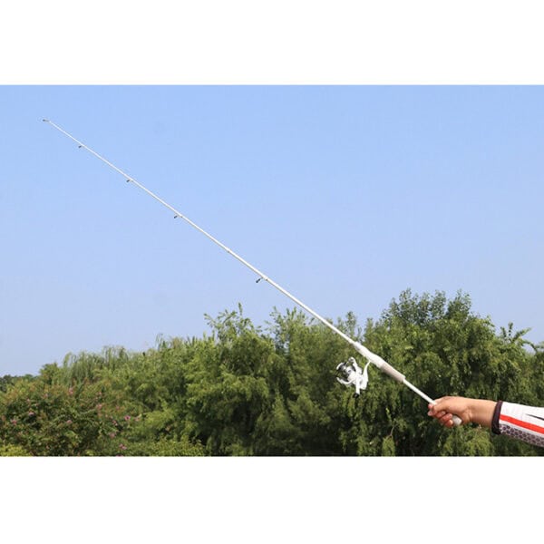 DW DK BAITCASTING FISHING ROD PUTIH CERAMIC GUIDE RING JORAN PANCING BC KOLAM PANTAI MEDIUM ACTION - Image 5