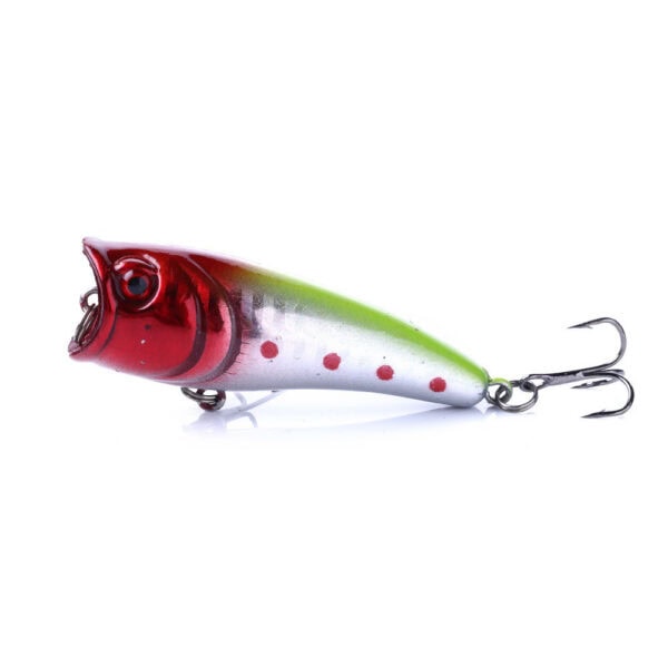 FRESTI HURU POPPER 6cm/7g Gewang Popper Pancing Fishing lure bait umpan tiruan mancing UL ultralight - Image 9