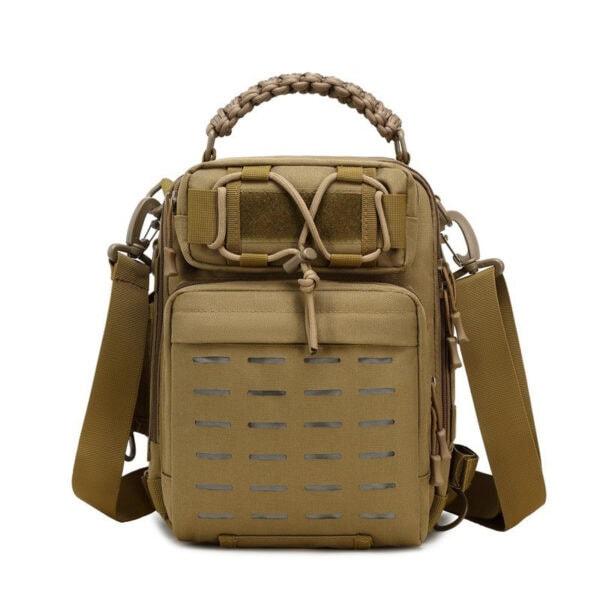 FRESTI SLIM BAG 2819 BAG PANCING FISHING TACTICAL SLING BAG HIKING CAMPING FISHING OUTDOOR MULTI - Image 2