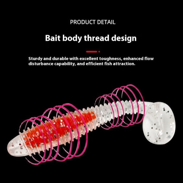 FRESTI Jelly Plastic Soft 6.5cm/7.5cm Fishing Lure Worm BaitT-Tail PVC Gewang SP umpan tiruan - Image 4
