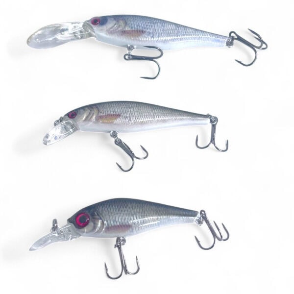 CORMORAN WOBBLER 3 PCS REEL FISH DESIGN FISHING LURE SET CASTING SET UMPAN TIRUAN GEWANG MANCING - Image 5