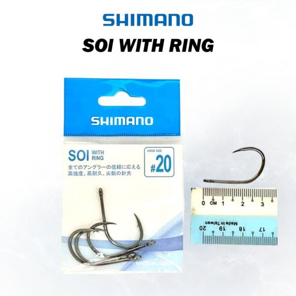 SHIMANO SOI HOOK FISHING HOOK BOTTOM MATA KAIL PANCING IKAN DEEP SEA KOLAM - Image 2