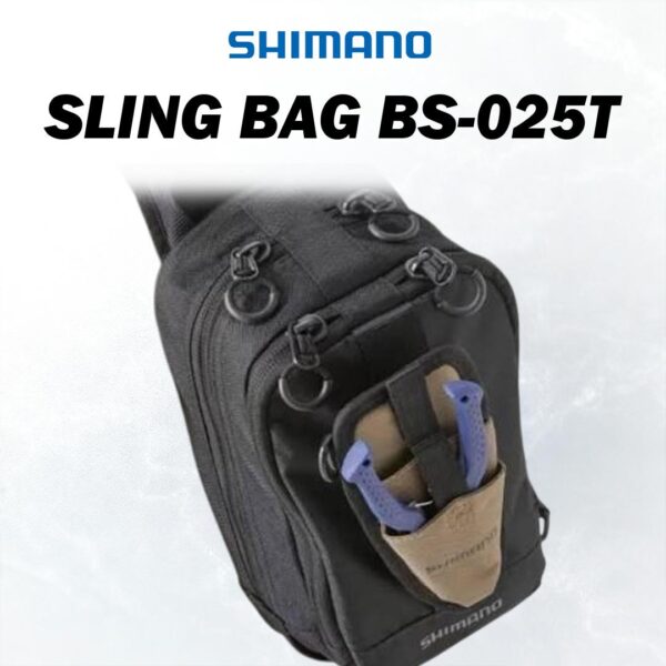 SHIMANO SLING BAG BS-025T MULTI FUNCTION LURE BAG TACKLE - Image 4