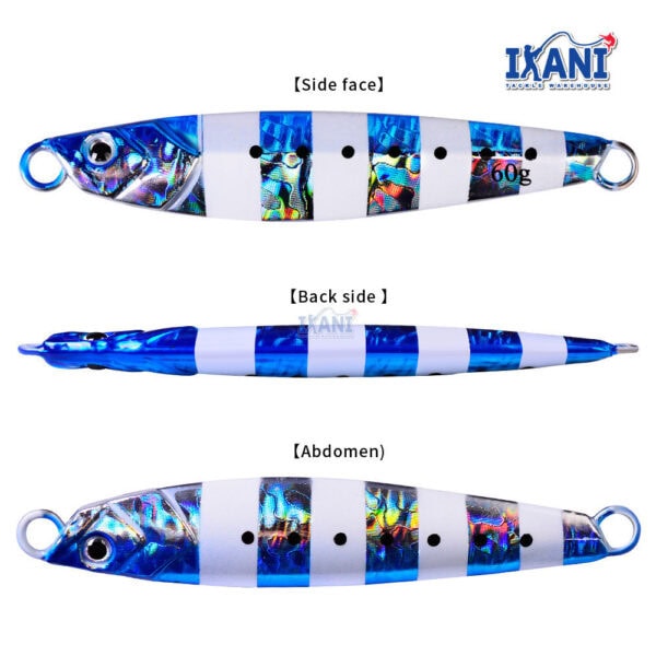 JIG LURE JIGGING FISHING LURES Lightjig umpan tiruan GEWANG MANCING METAL PANCING SPOON CASTING - Image 6