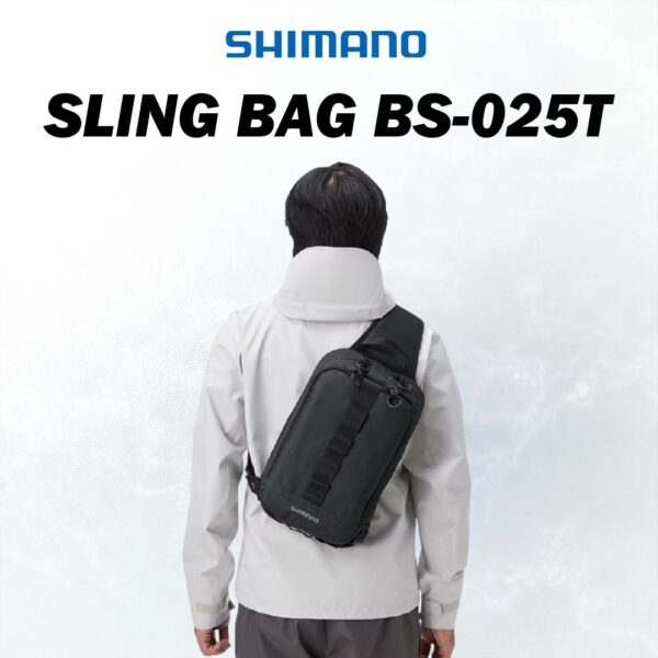 SHIMANO SLING BAG BS-025T MULTI FUNCTION LURE BAG TACKLE - Image 5