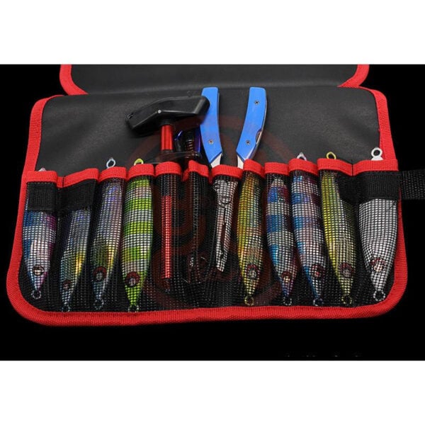 FISHING LURE BAG WATERPROOF FISHING BAG METAL JIGS BAG SLOW FAST JIG GEWANG PANCING UMPAN TIRUAN