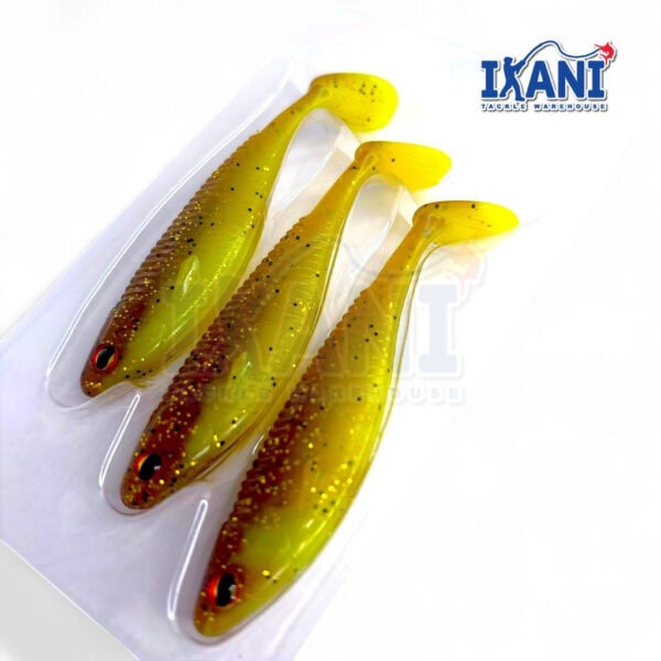 HINOMIYA PSL05 FISHING SOFTPLASTIC 85mm 6.6g 3pcs LURE Bait gewang umpan Tiruan SP casting - Image 2