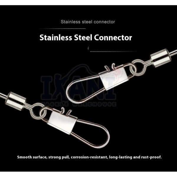 FRESTI FLOAT SWIVEL 10PCS CONNECTOR PELAMPUNG PANCING ANTI KUSUT TALI PANCING LAUT DAN KOLAM - Image 4