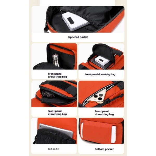 FRESTI FISHING BAG 0089 BAG PANCING LARGE CAPACITY OUTDOOR HIKING CAMPING BACKPACK MULTI STORAGE - Image 3