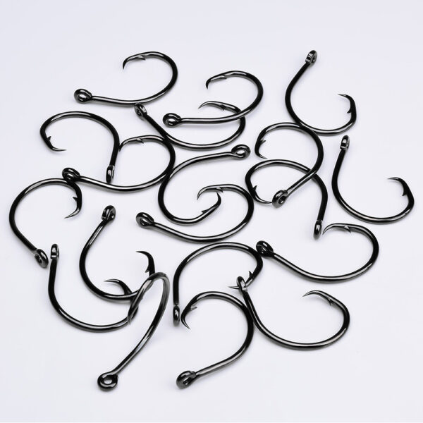 PROBEROS H14401 Demon Circle Hook 10pc Fishing Hook Ultra Sharp Strong mata Kail Pancing suicide - Image 8
